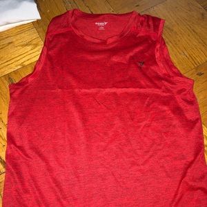 Red old navy tank top
